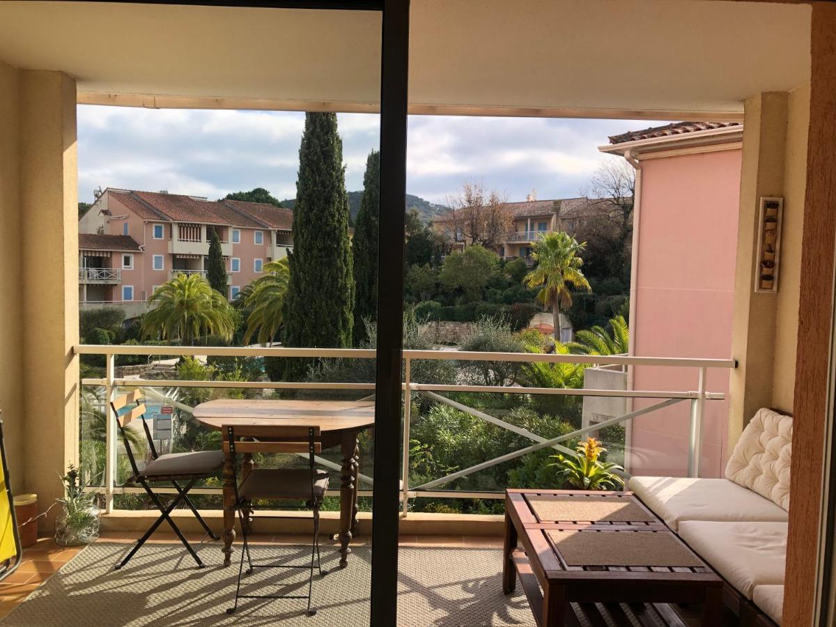 2P Terrasse Vue Piscine Et Jardin Tropical La Croix Valmer エクステリア 写真